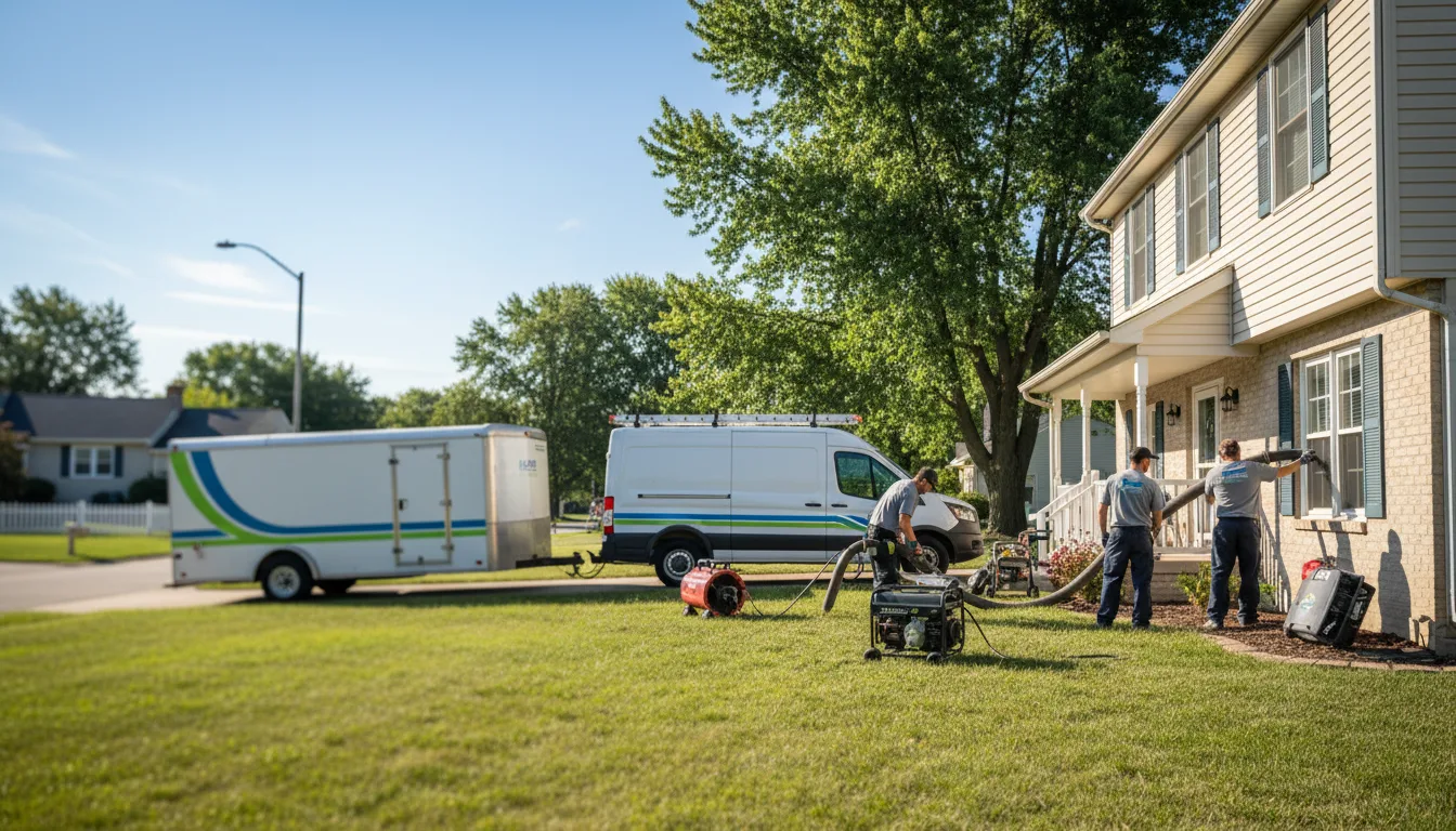Flooded Basement Restoration And Cleanup With Repair in Pennellville, NY near me